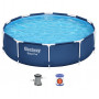 Каркасный бассейн 305х76 см с фильтр-насосом круглый,  4700 л Bestway 56679