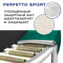Батут 12" диаметр 3,7 м зелёный с защитной сеткой PERFETTO SPORT ACTIVITY 